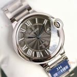 Swiss Grade Copy Cartier Ballon Bleu 42mm Watch Rhodium Dial_th.jpg